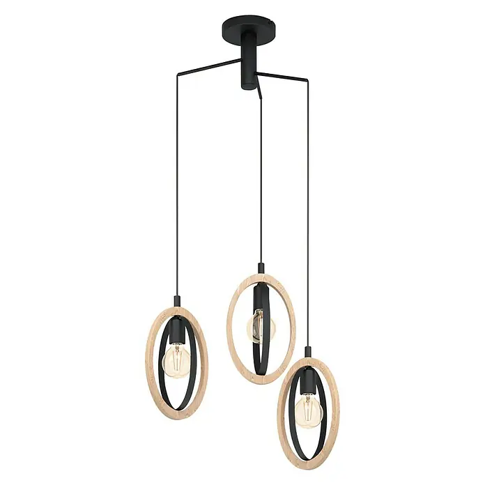 Eglo Hanglamp Basildon - 120 W, E27 - Vooraanzicht