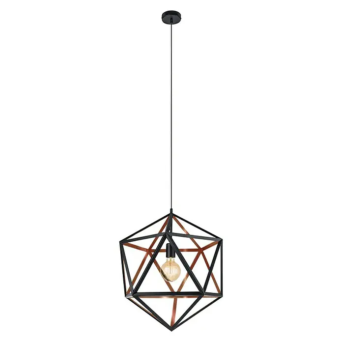 Eglo Hanglamp Embleton 1 - 60 W, E27 - Vooraanzicht