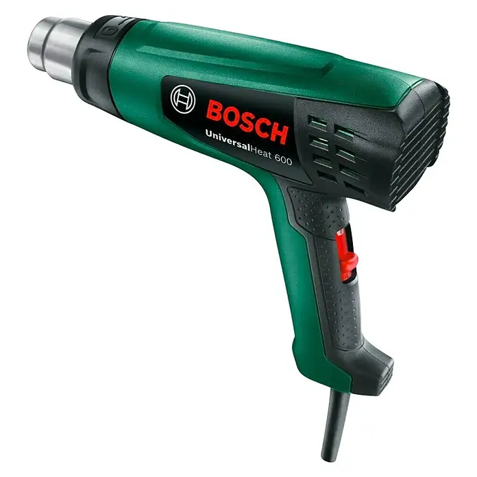 Bosch Puhalo vrućeg zraka UniversalHeat 600 - Temperaturni raspon: 50 °C - 600 °C - Pogled s lijeve strane
