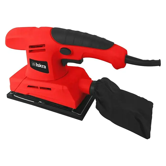 Iskra ERO Bežična vibracijska brusilica OS180 - 180 W, 230 V - Dijagonalni pogled