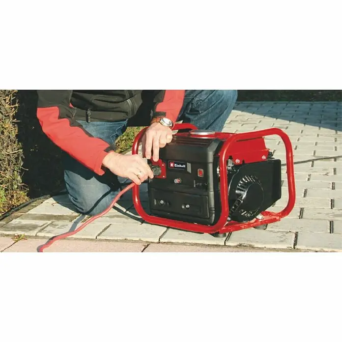 Einhell Generator TC-PG 10/E5 - 800 W, Spremnik goriva: 4 l, Trajanje pogona: 6,6 h - Proizvod u upotrebi