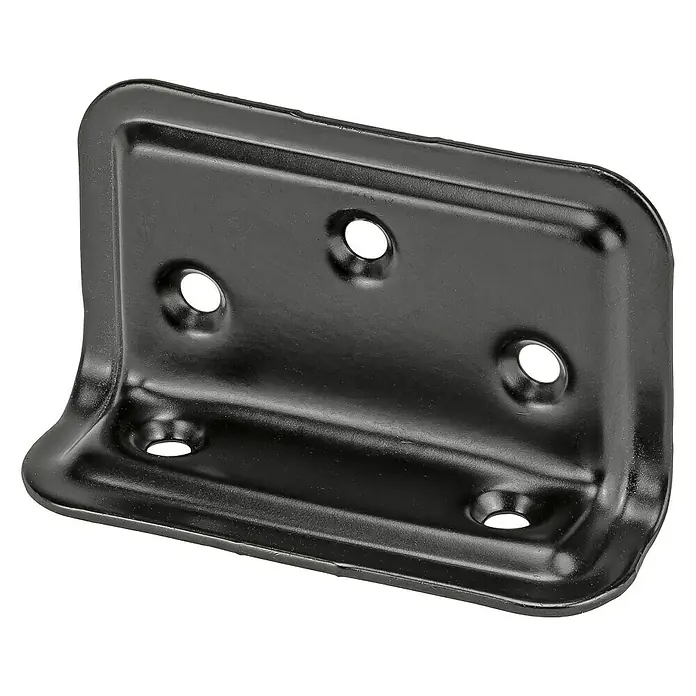 Stabilit Nosač za policu - D x Š x V: 40 x 25 x 70 mm, Crne boje - Dijagonalni pogled
