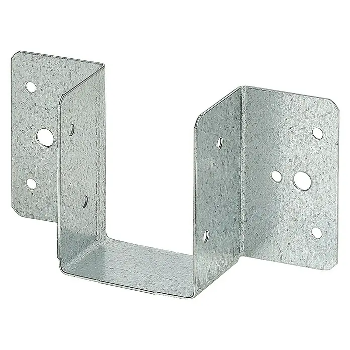 Balkenschuh - B x H: 46 x 66 mm, Stahl - Diagonale Ansicht
