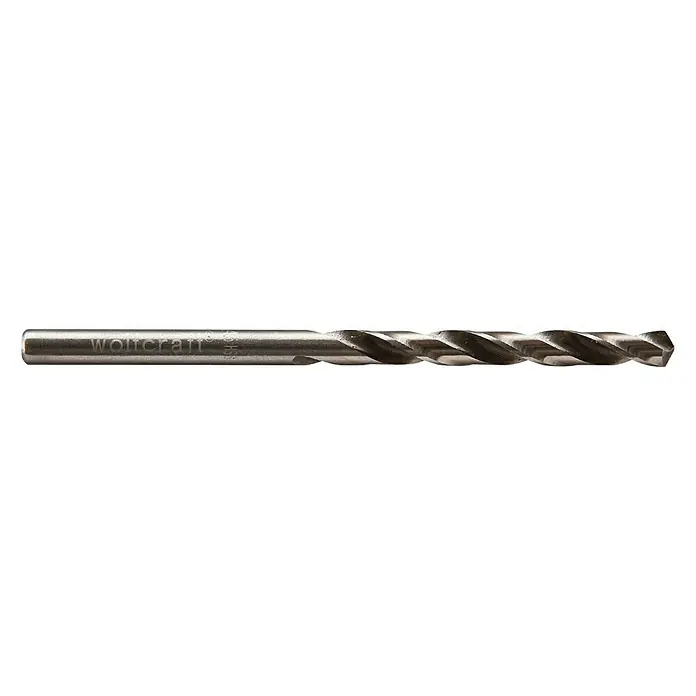 Wolfcraft Metallbohrer - Durchmesser: 4,5 mm, Länge: 80 mm, 1 Stk. - Rechte Seitenansicht