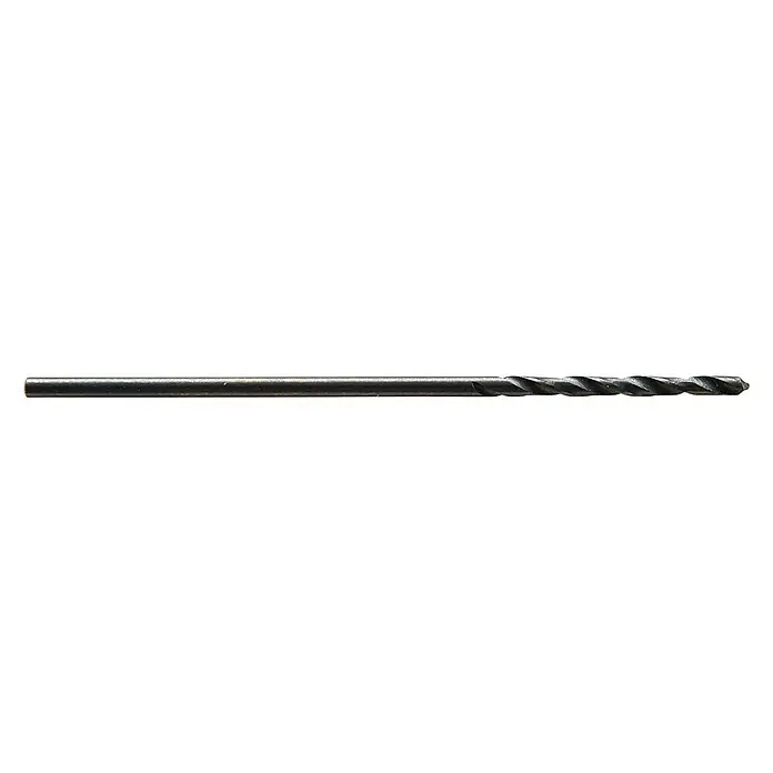 Wolfcraft Metallbohrer rollgewalzt - Länge: 34 mm, Durchmesser: 1 mm, 3 Stk. - Rechte Seitenansicht