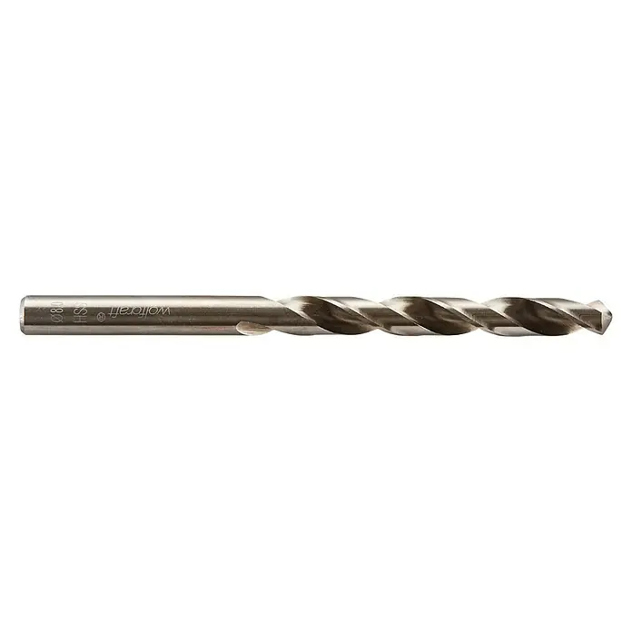 Wolfcraft Metallbohrer - Durchmesser: 8 mm, Länge: 117 mm, 1 Stk. - Rechte Seitenansicht
