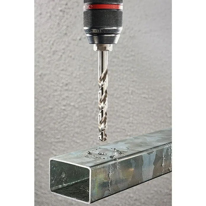 Wolfcraft Metallbohrer - Durchmesser: 2 mm, Länge: 49 mm, 3 Stk. - Detailaufnahme