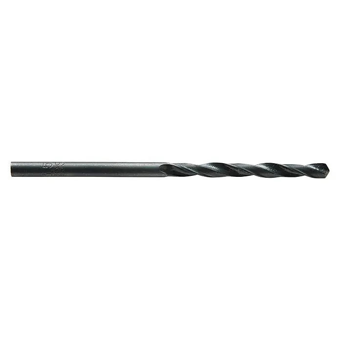 Wolfcraft Metallbohrer rollgewalzt - Länge: 61 mm, Durchmesser: 3 mm, 1 Stk. - Rechte Seitenansicht