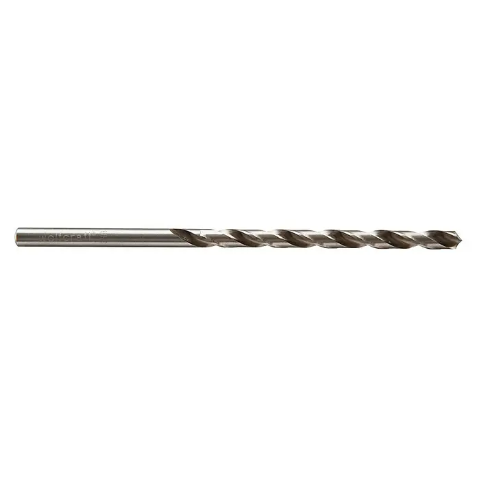 Wolfcraft Metallbohrer geschliffen - Durchmesser: 6 mm, Länge: 139 mm - Rechte Seitenansicht