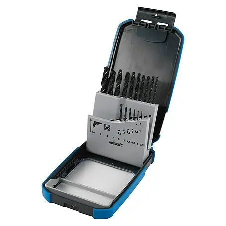 Wolfcraft  Metallbohrer-Set rollgewalzt