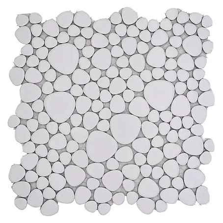 Mosaikfliese Kiesel Uni