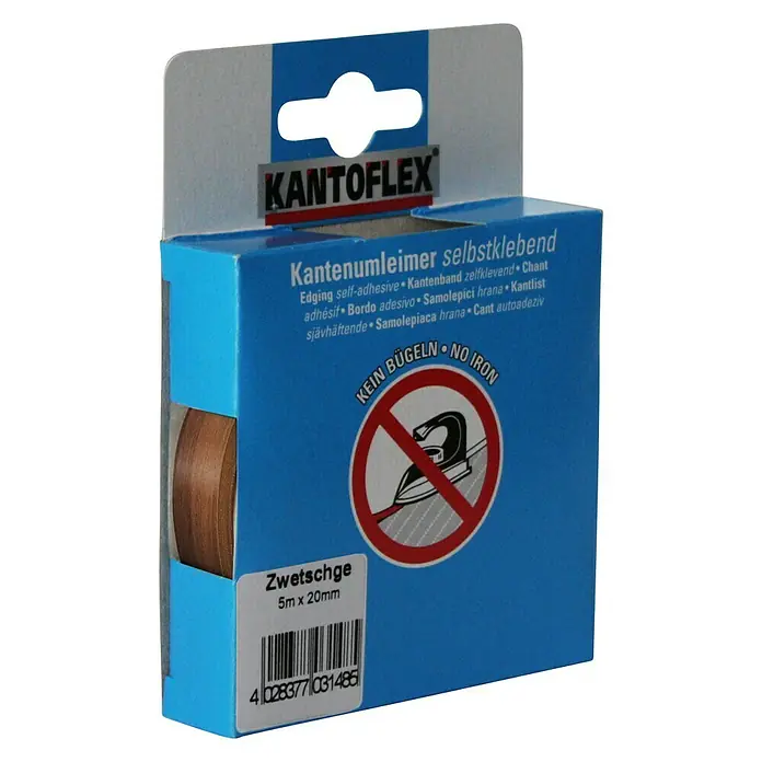 Kantoflex Umleimer - Zwetschge, 5 m x 19 mm - Diagonale Ansicht