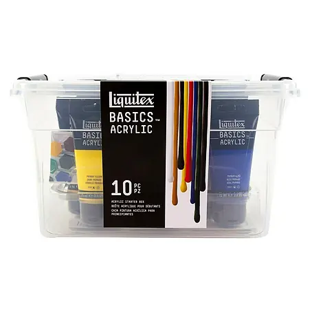 Liquitex Basics Acrylfarben-Set Starter Box