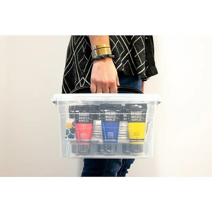 Liquitex Basics Acrylfarben-Set Starter Box - 9 Stk. x 75 ml, Tube - Stimmungsaufnahme