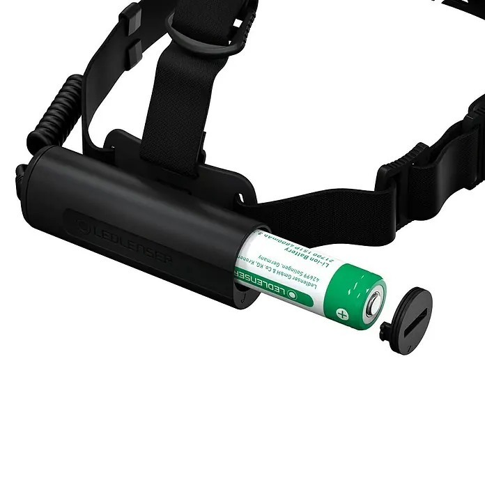 Ledlenser Stirnlampe H7R Core - LED, Akkubetrieben, Schwarz, 15 lm - 1.000 lm - Detailaufnahme