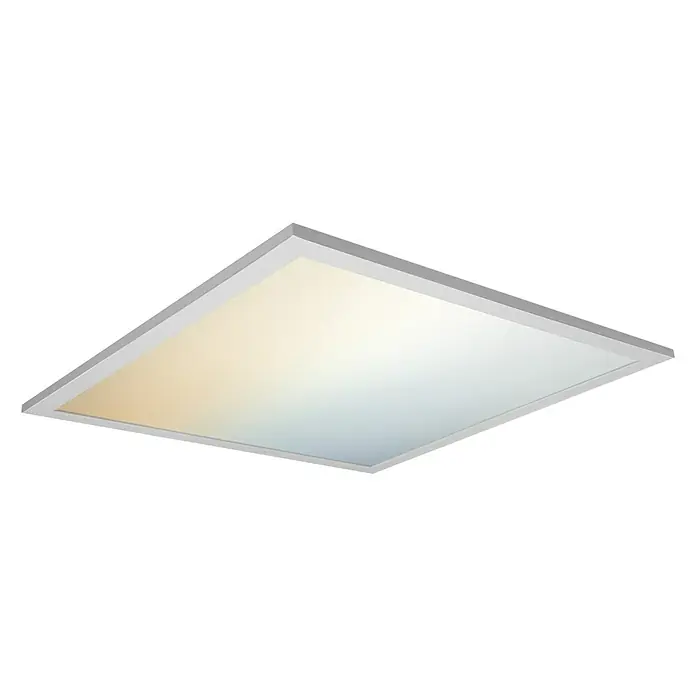 Ledvance Smart+ WiFi LED-Panel Planon Plus TW 45x45 - L x B x H: 450 x 450 x 56 mm, Weiß - Diagonale Ansicht