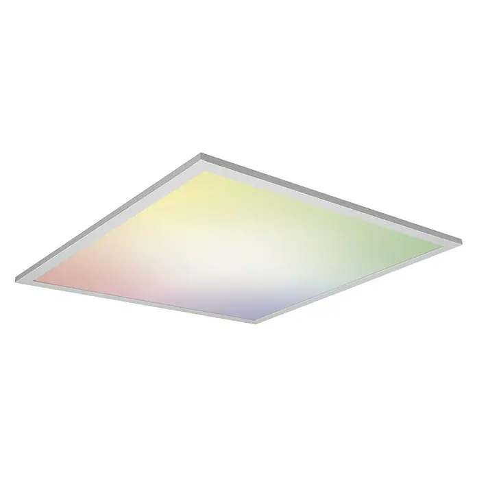 Ledvance Smart+ WiFi LED-Panel Planon Plus RGBW 60x60 - L x B x H: 595 x 595 x 56 mm, Weiß, Warmweiß - Diagonale Ansicht