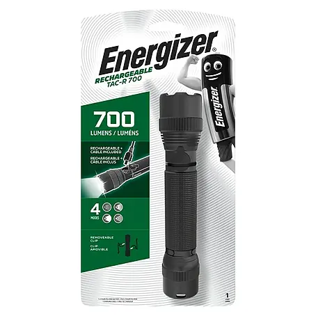 Energizer  Linterna de mano LED táctica recargable