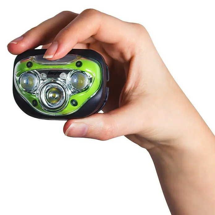 Energizer Linterna frontal LED - 225 lm, Plástico, 7 h - Producto en uso