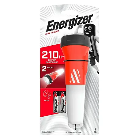 Energizer  Linterna de mano LED 2 en 1