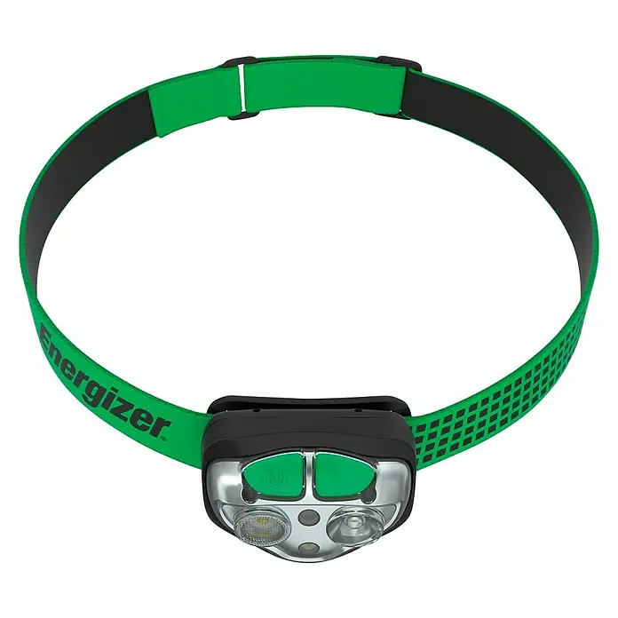 Energizer Linterna frontal LED recargable - 400 lm, Plástico, Autonomía estimada: 4 h - 15 h - Vista descendente