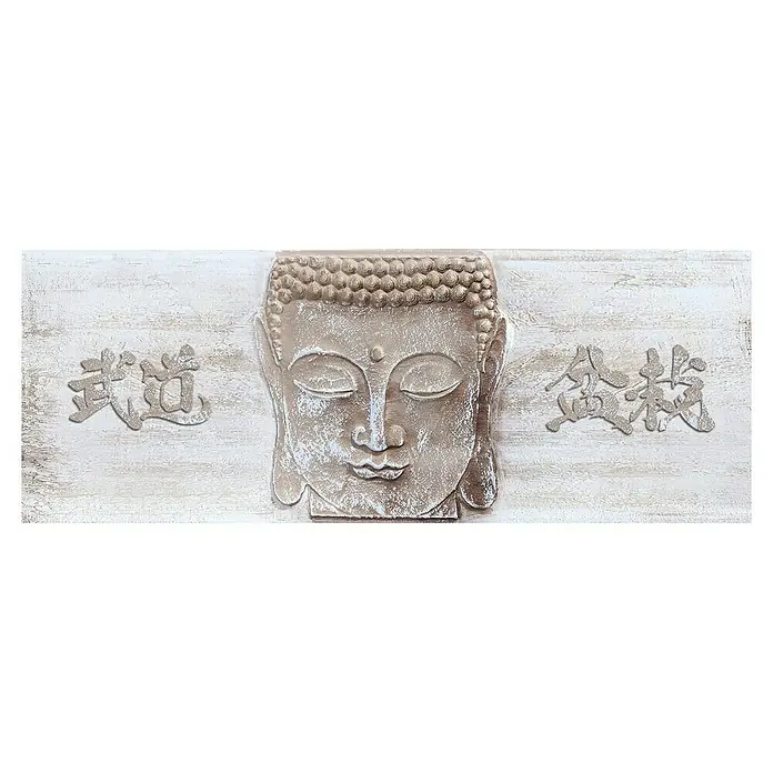 Cuadro con relieve cara Buda - Espiritual, An x Al: 160 x 60 cm - Vista superior
