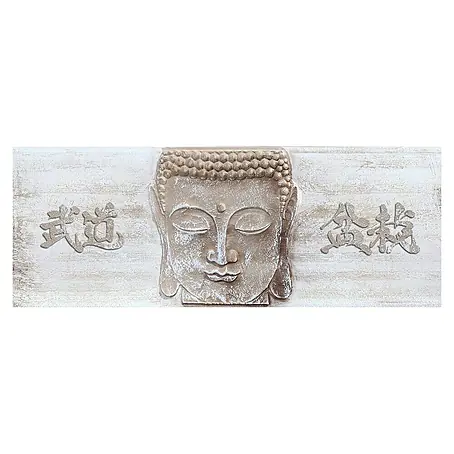 Cuadro con relieve cara Buda