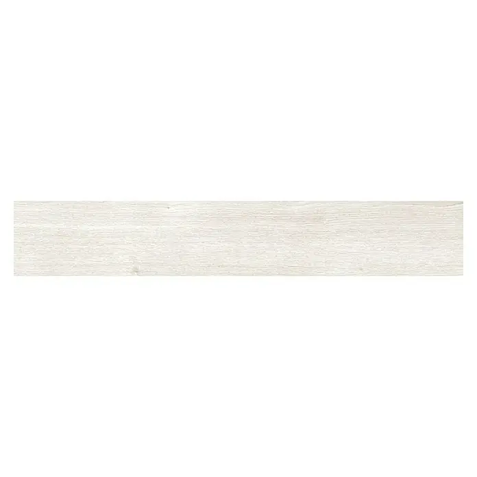 Pavimento porcelánico Orsa - 15 x 90 cm, Blanco - Vista superior