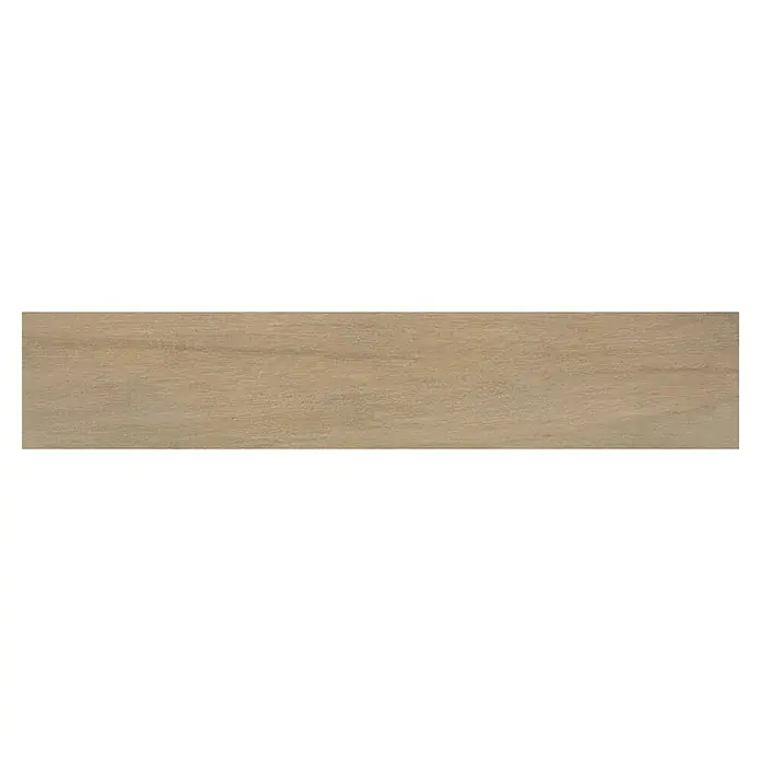 Pavimento porcelánico Vorma - 23 x 120 cm, Beige - Vista superior