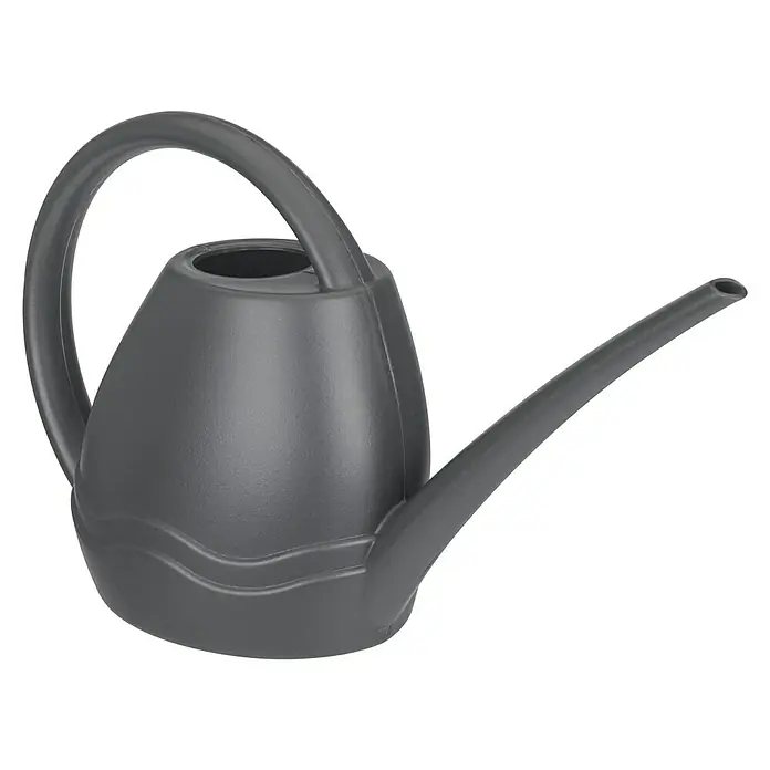 Elho Regadera Aquarius - Antracita, 3,5 l - Vista frontal