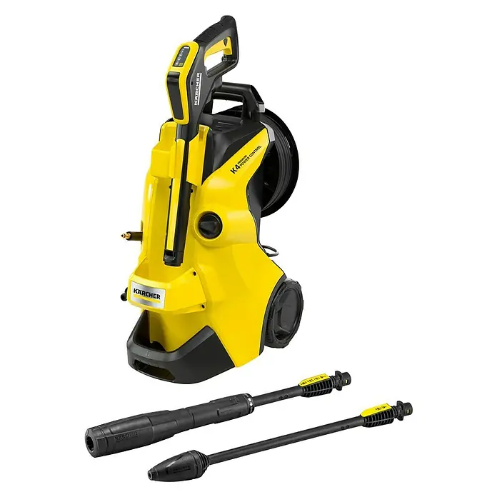 Kärcher Hidrolimpiadora de alta presión K 4 Premium Power Control - 1.800 W, Presión máx.: 130 bar, Capacidad de bombeo: Máx. 420 l/h - Vista angular