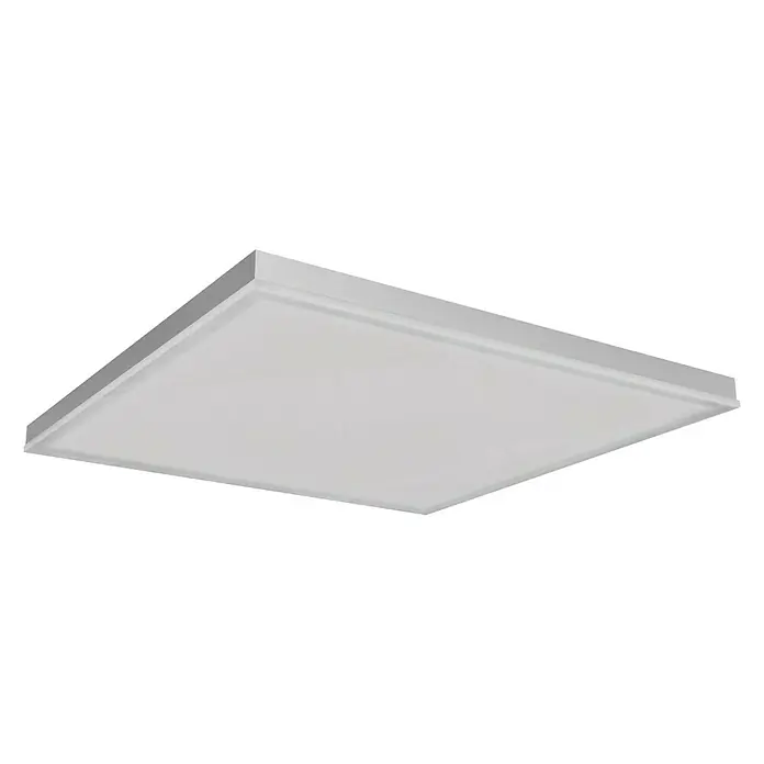 Ledvance Smart+ WiFi LED-Panel Framelesspanel CCT 30x30 - L x B x H: 300 x 300 x 69 mm, Weiß - Diagonale Ansicht