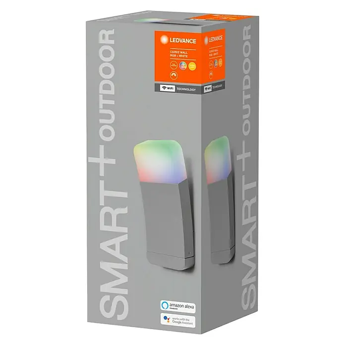 Ledvance Smart+ LED-Deckenleuchte rund Curve Dowm RGBW -  - Diagonale Ansicht