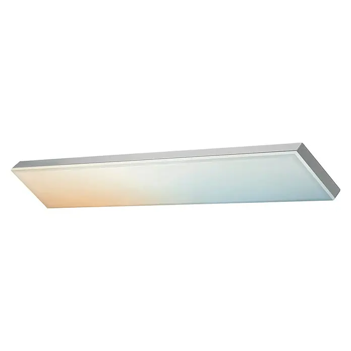 Ledvance Smart+ WiFi LED-Panel Framelesspanel CCT 60x10 - 28 W, L x B x H: 600 x 100 x 65 mm, Weiß - Diagonale Ansicht