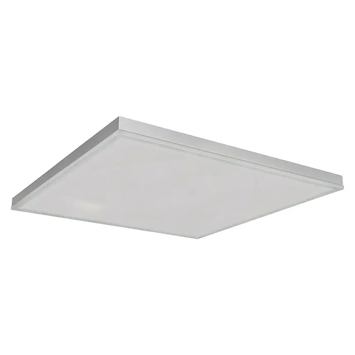 Ledvance Smart+ WiFi LED-Panel Framelesspanel CCT 40x40 - 28 W, L x B x H: 450 x 450 x 69 mm, Weiß - Diagonale Ansicht