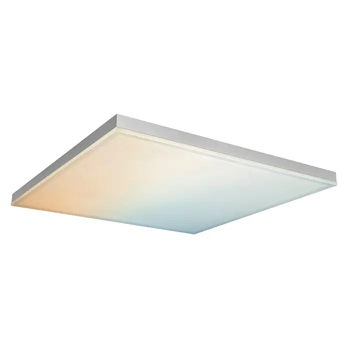 Ledvance Smart+ WiFi LED-Panel Framelesspanel CCT 40x40 - 28 W, L x B x H: 450 x 450 x 69 mm, Weiß - Diagonale Ansicht