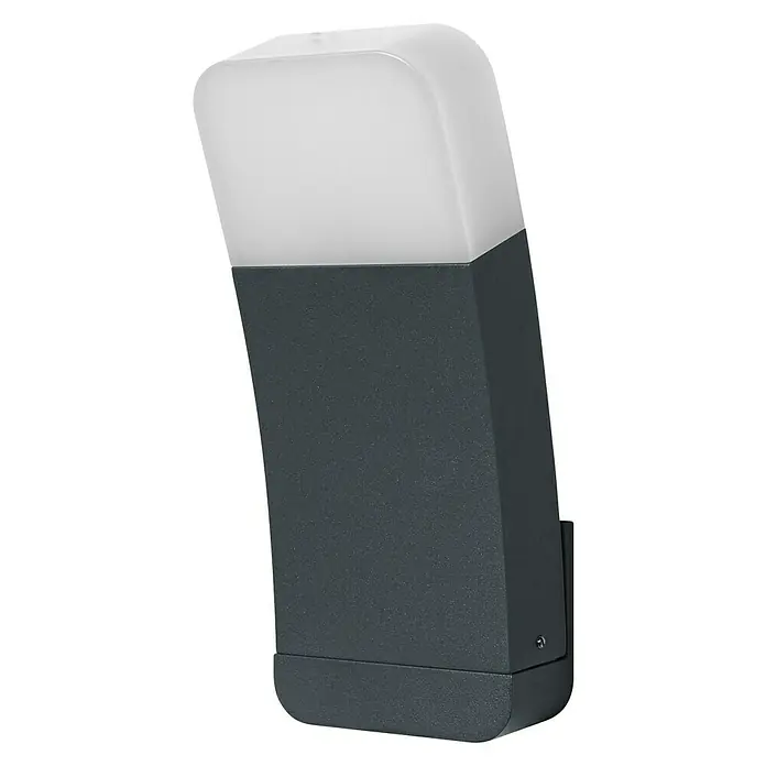 Ledvance Smart+ Smart-LED Leuchtmittel Curve Up RGBW Grau -  - Diagonale Ansicht