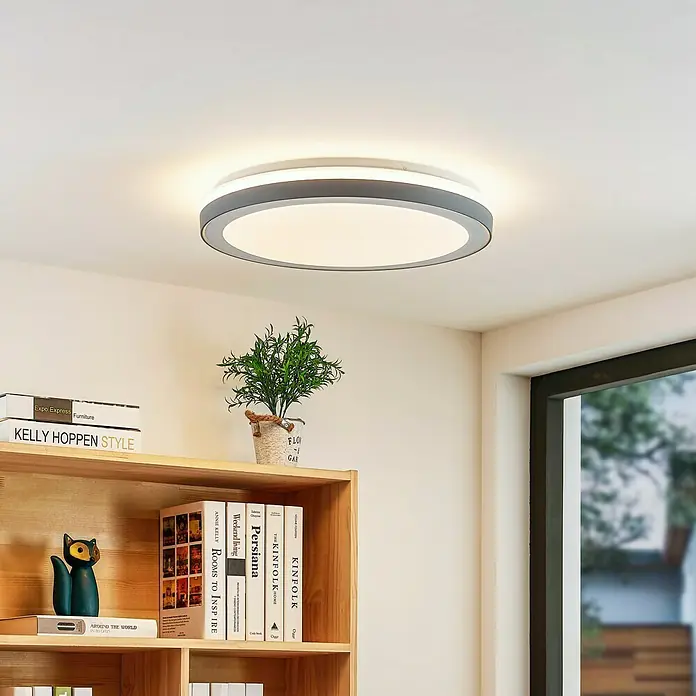 Tween Light LED-Deckenleuchte rund Rimini - 40 W, Ø x H: 50 x 8 cm, Warmweiß - Stimmungsaufnahme