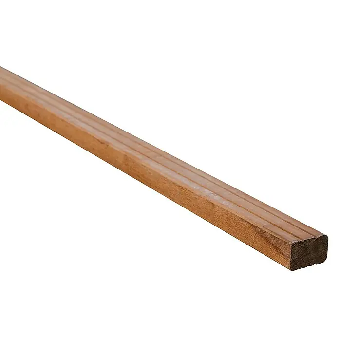 Houten paal - 210 x 6,8 x 4,5 cm, Azobe - Close-up