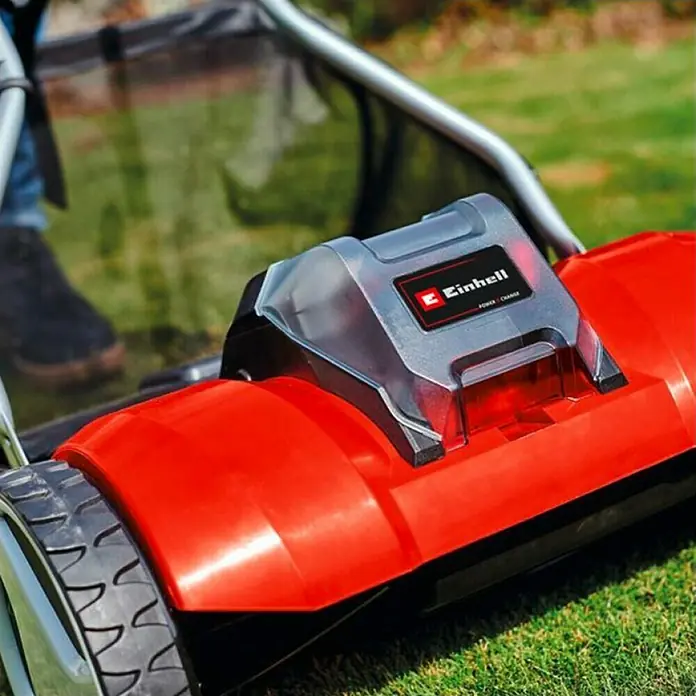 Einhell Power X-Change Akumulatorska vretenasta kosilica GE-HM 18/38 Li-Solo - Bez akumulatora, 4 Ah, Širina reza: 38 cm - Detaljan prikaz