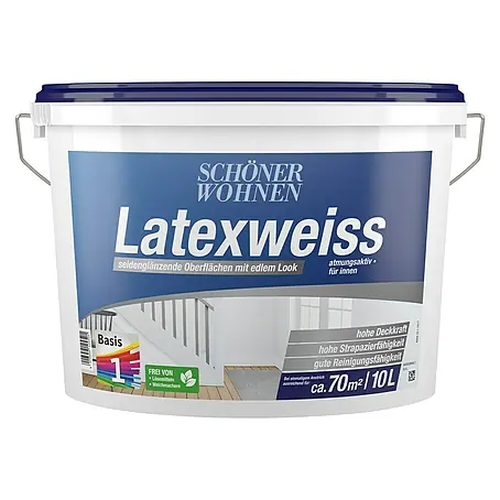 SCHÖNER WOHNEN-Farbe  Latexfarbe Latexweiß