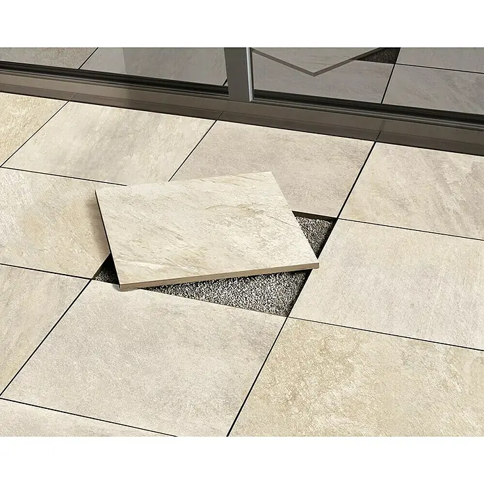Atlas Concorde Pločica za terasu Regent Ivory - 60 x 60 x 2 cm, Bež-smeđe boje, Mat - Detaljan prikaz