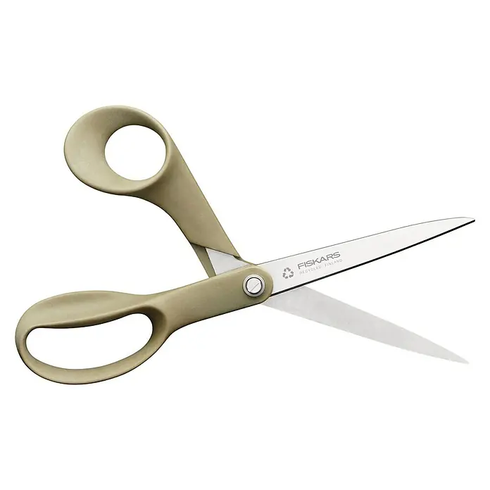 Fiskars Mehrzweck-Schere Recycled - Länge: 21 cm - Vorderansicht