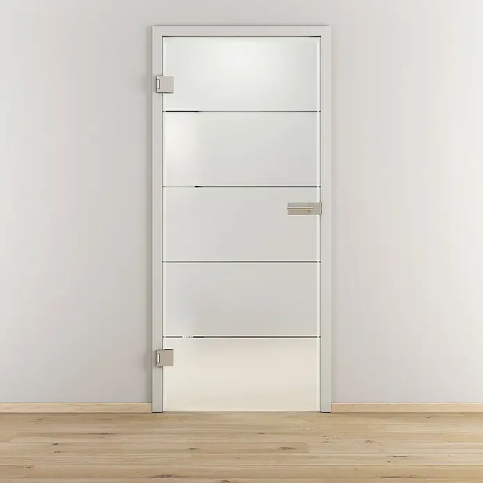 Diamond Doors Glasdrehtür DD 503 - B x H: 921 x 2.013 mm, DIN Links, Einscheibensicherheitsglas (ESG) - Stimmungsaufnahme