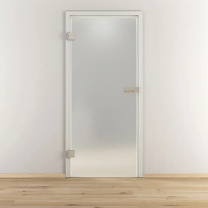 Diamond Doors Glasdrehtür Luminato 501 - B x H: 871 x 2.013 mm, DIN Links, Einscheibensicherheitsglas (ESG) - Stimmungsaufnahme
