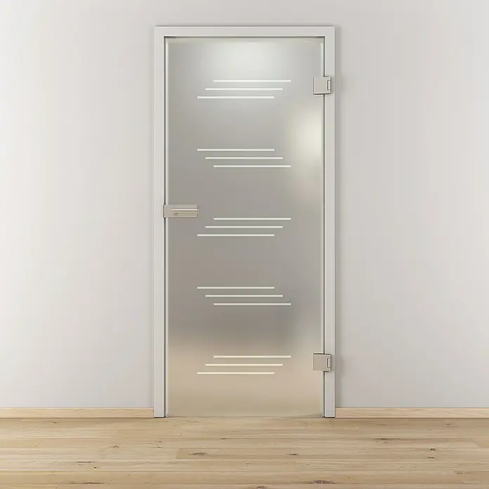 Diamond Doors Glasdrehtür DD 591 - B x H: 821 x 2.013 mm, DIN Rechts, Einscheibensicherheitsglas (ESG) - Stimmungsaufnahme