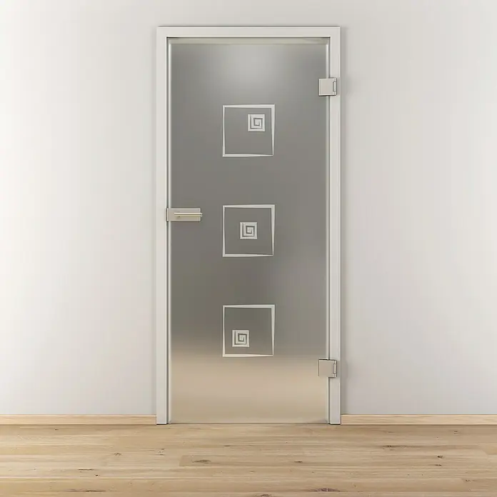 Diamond Doors Glasdrehtür DD 587 - B x H: 821 x 2.013 mm, DIN Rechts, Einscheibensicherheitsglas (ESG) - Stimmungsaufnahme