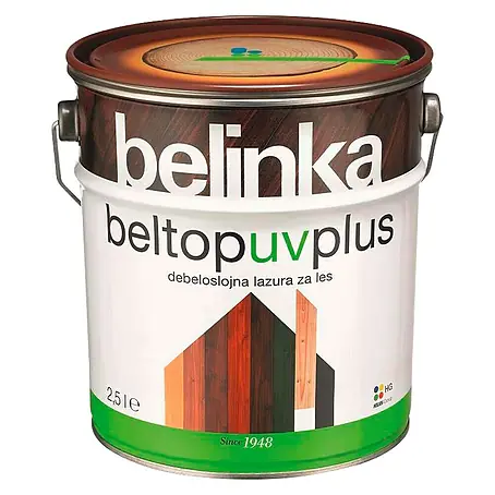 Lazura za zaštitu drva Belinka Beltop UV plus, pinija
