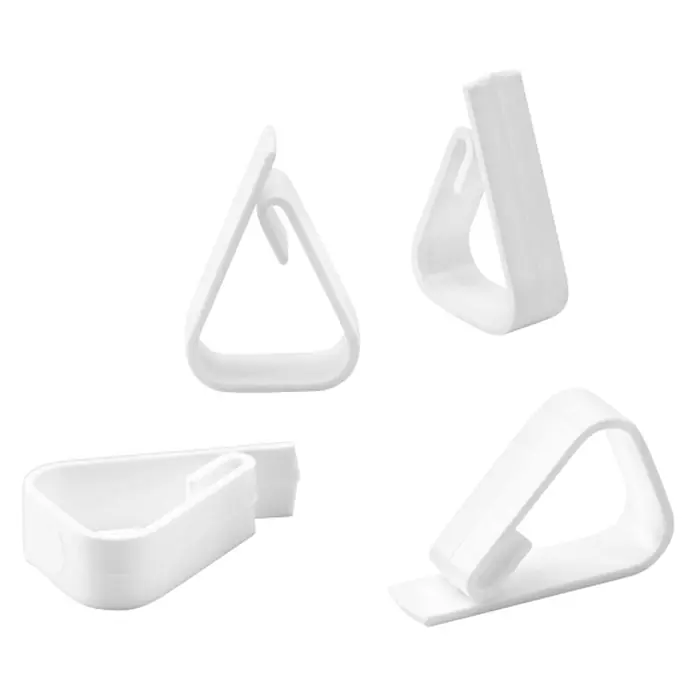 Inofix Pinza sujetamanteles 1190 - 4 uds., Blanco - Vista angular