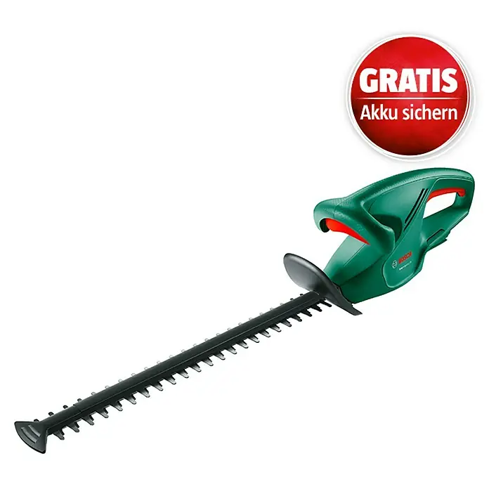 Bosch 18 V Power for All Cortasetos de batería EasyHedgeCut 18-45 - 18 V, Iones de litio, Sin batería, Longitud de corte: 40 cm - Vista angular